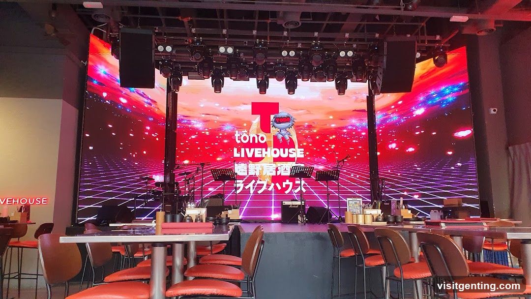Livehouse Stage with Seating