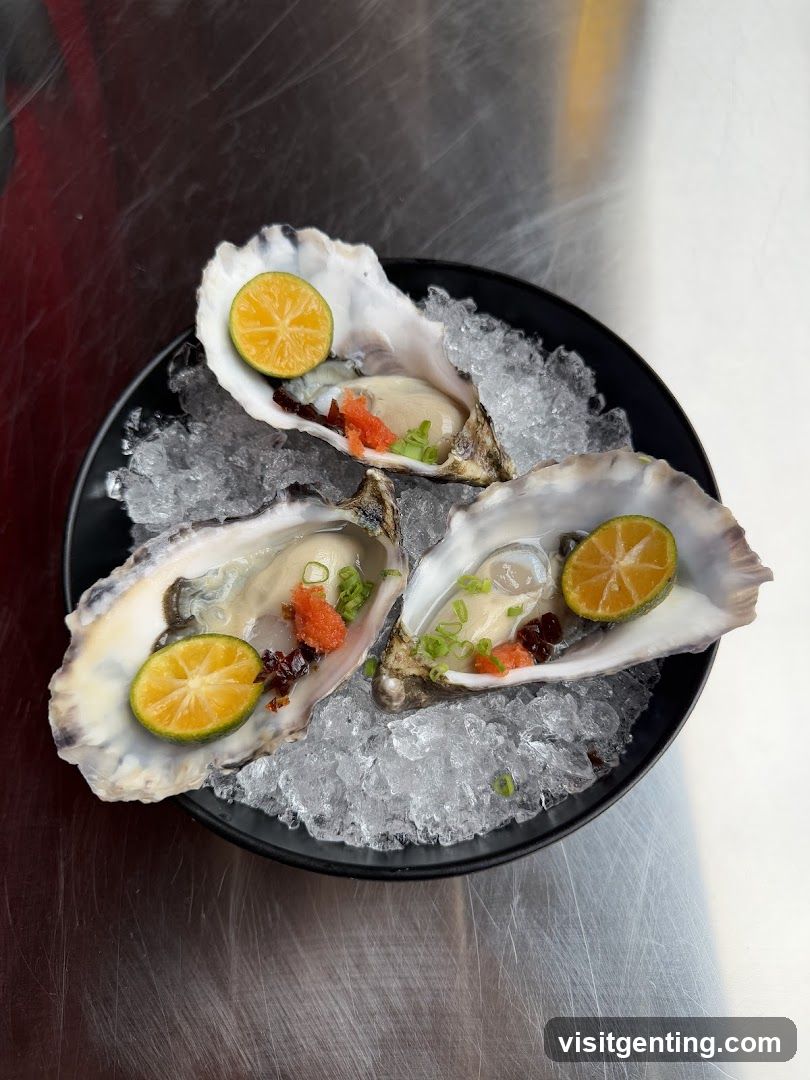 Oysters on Ice