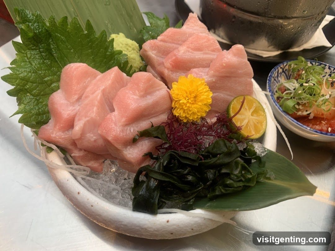 Tuna Sashimi Platter