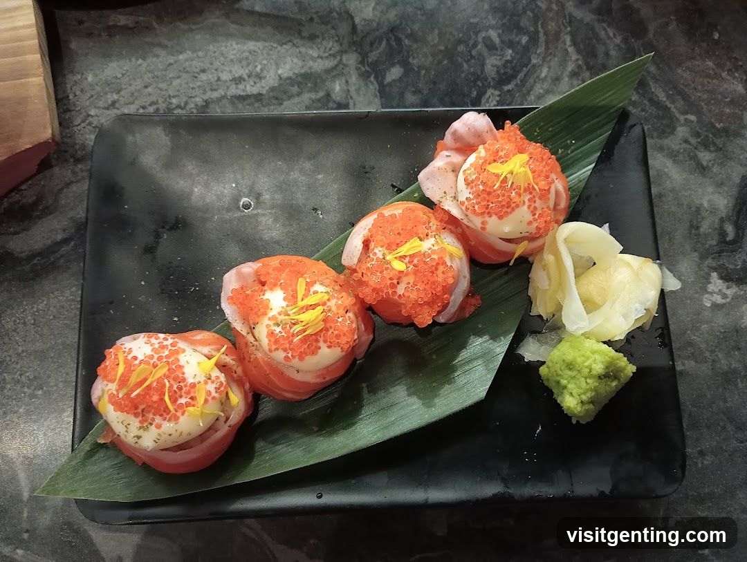 Salmon Sushi Bites