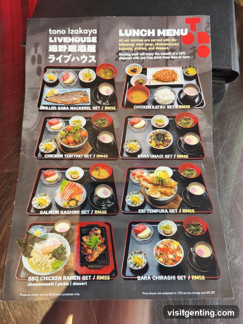 LUNCH MENU