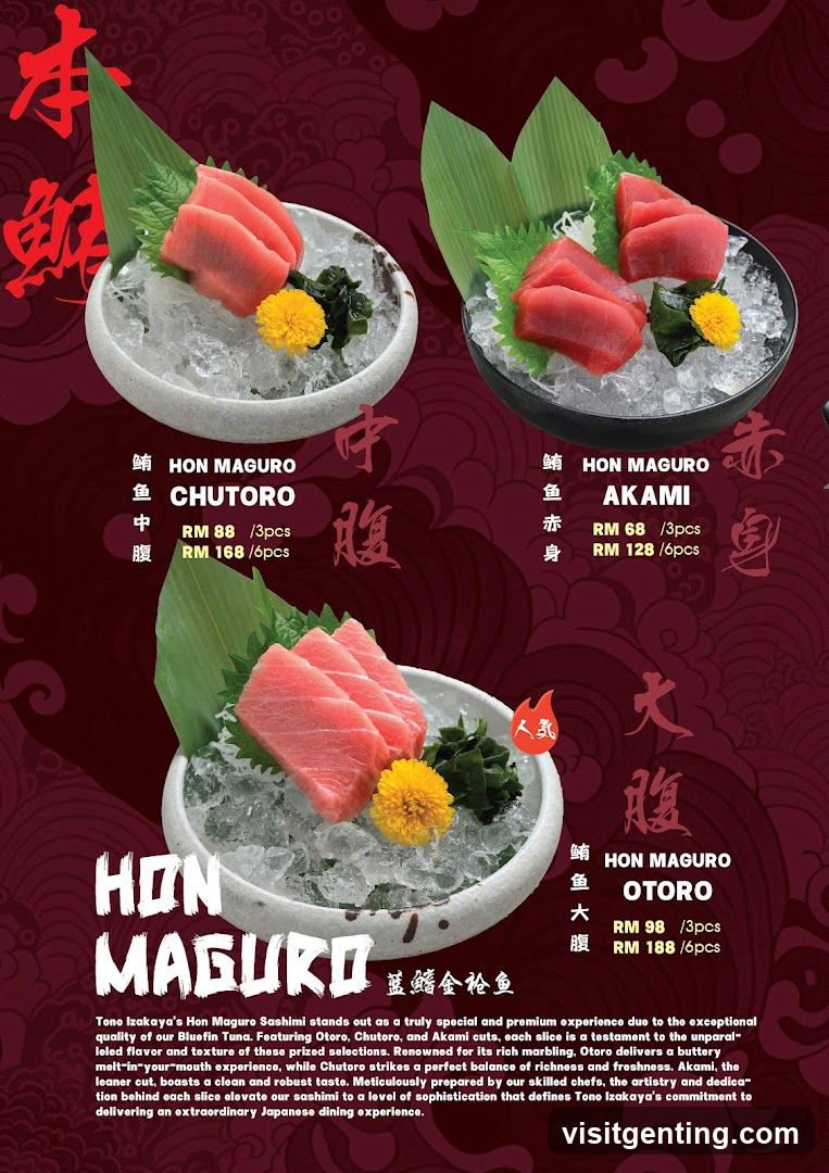 Hon Maguro Sashimi