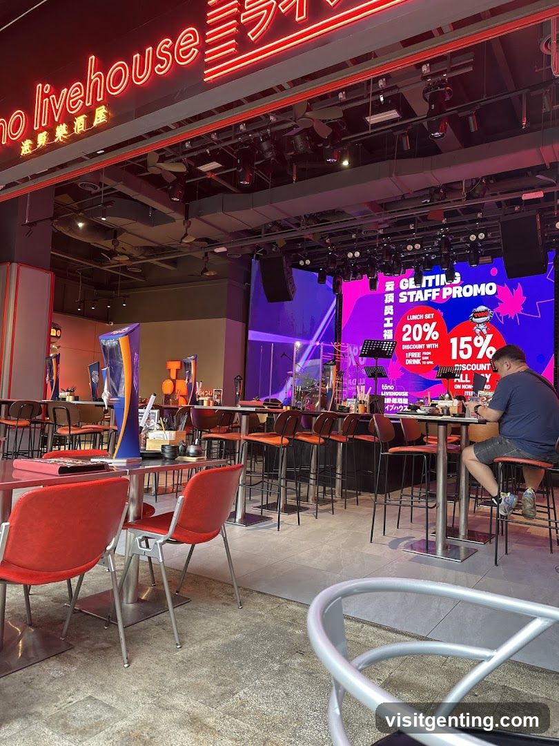 Livehouse Interior with Staff Promo