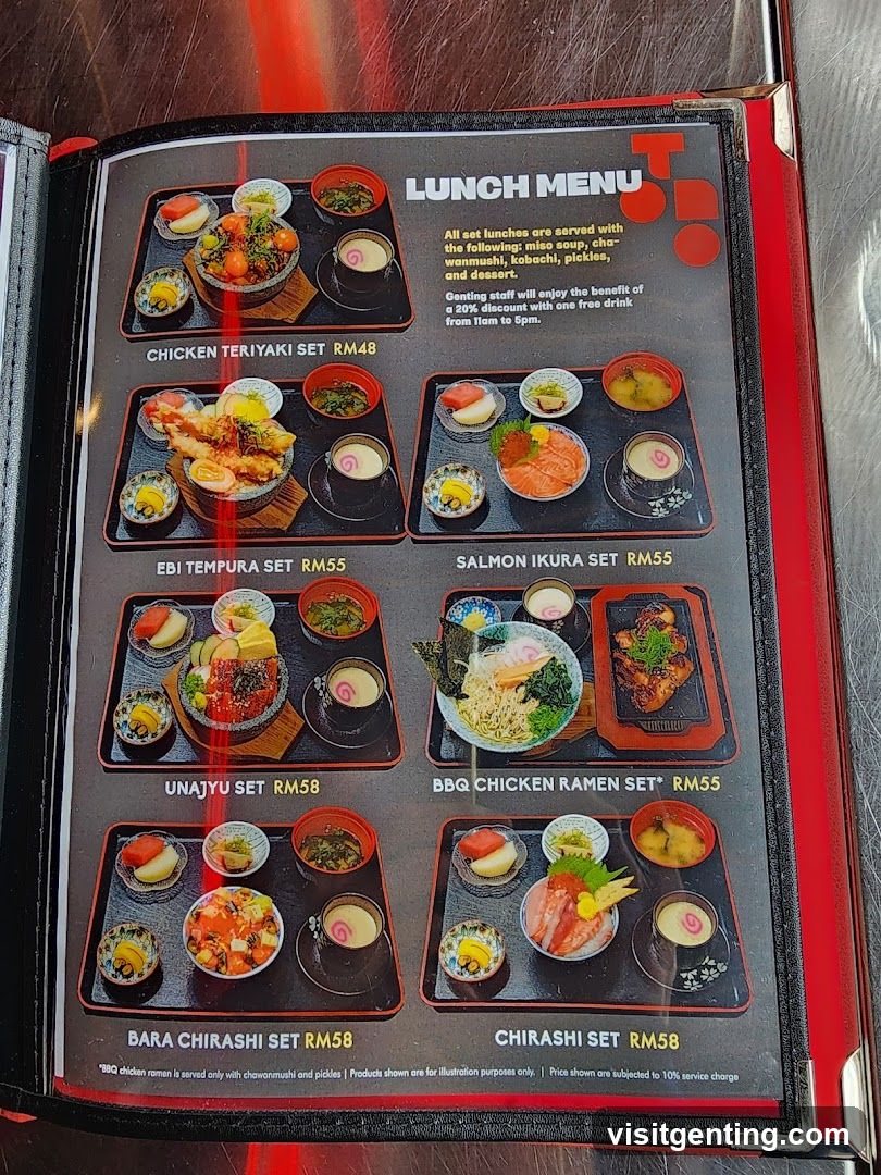 LUNCH MENU
