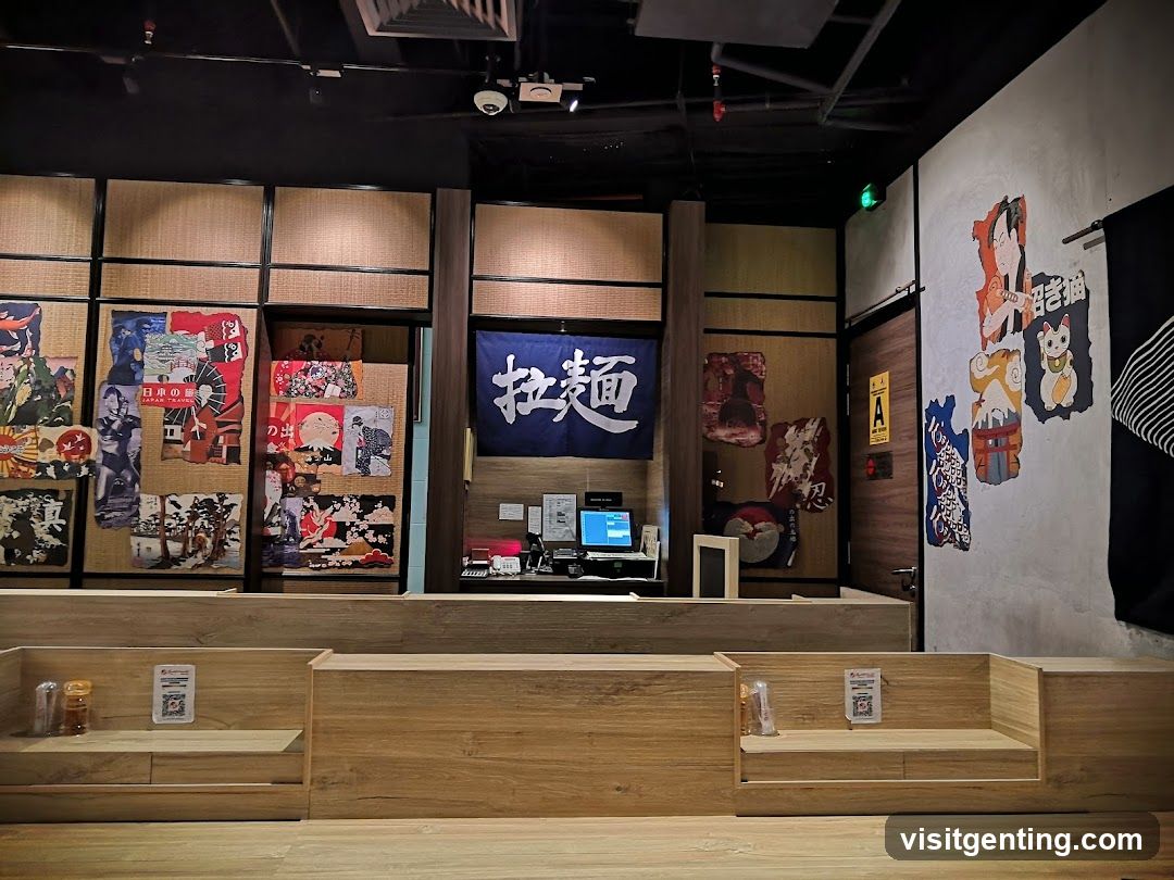 Japanese Restaurant Interior