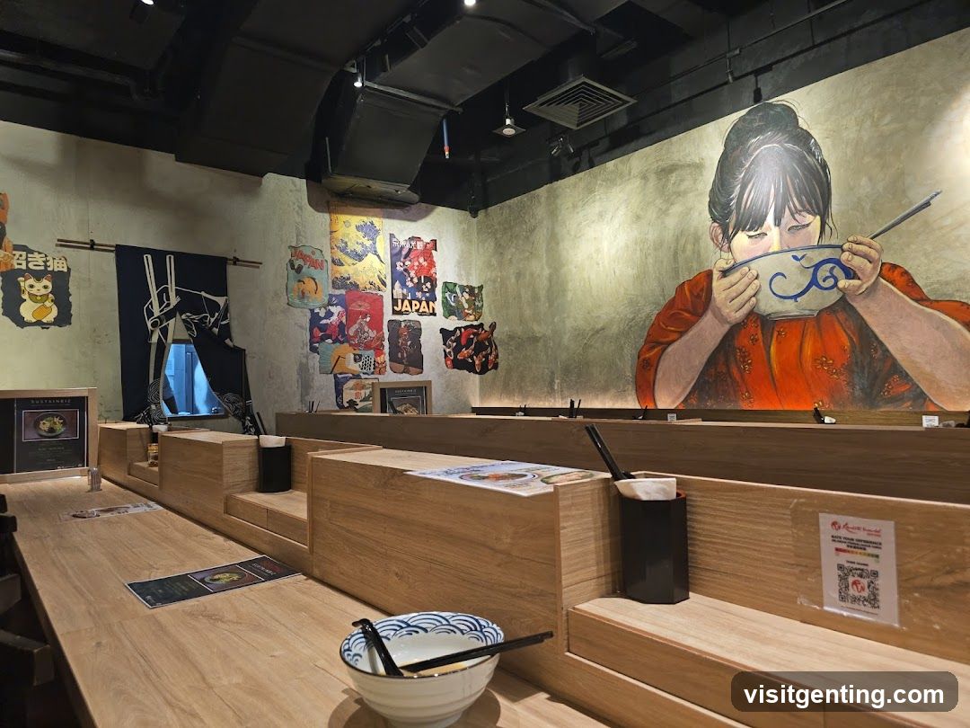 Japanese Restaurant Interior