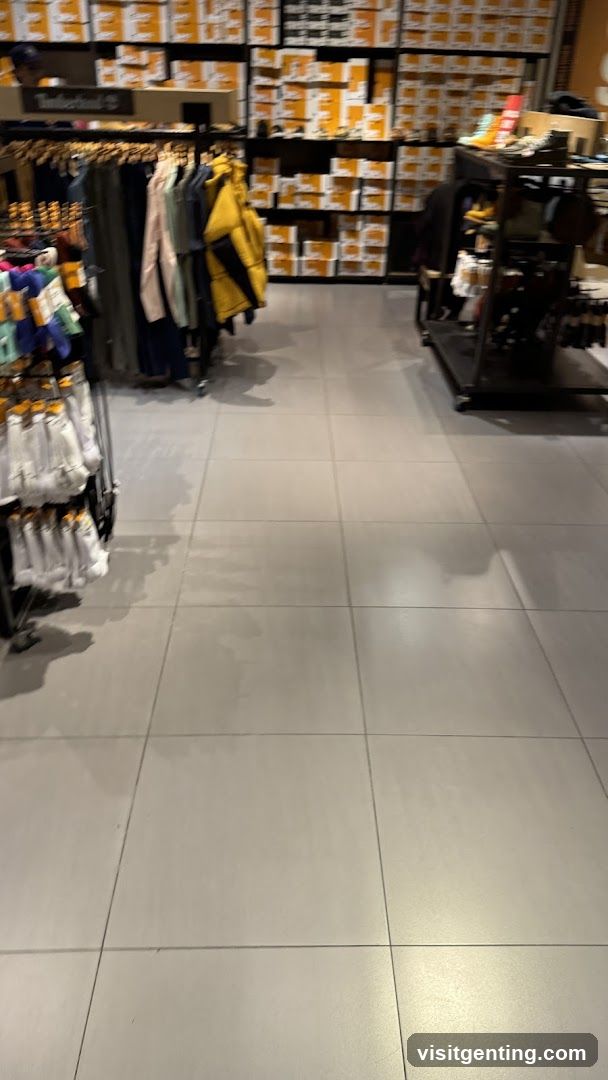 Store Interior with Merchandise