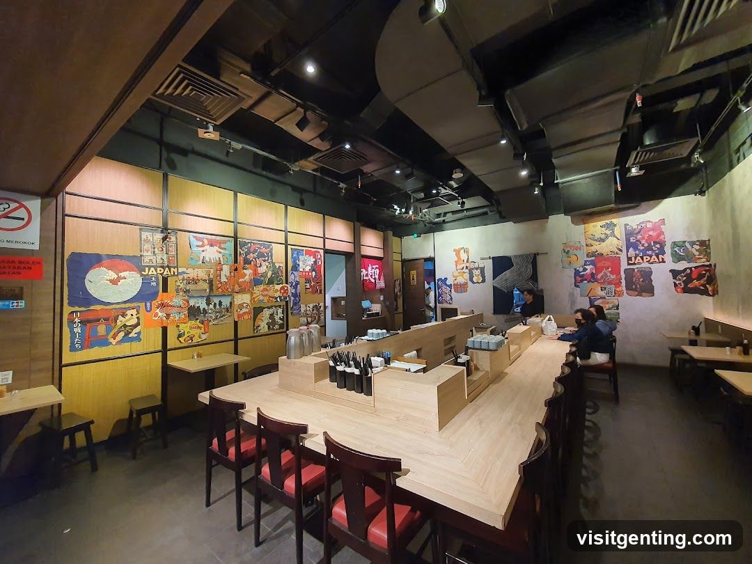 Japanese Restaurant Interior