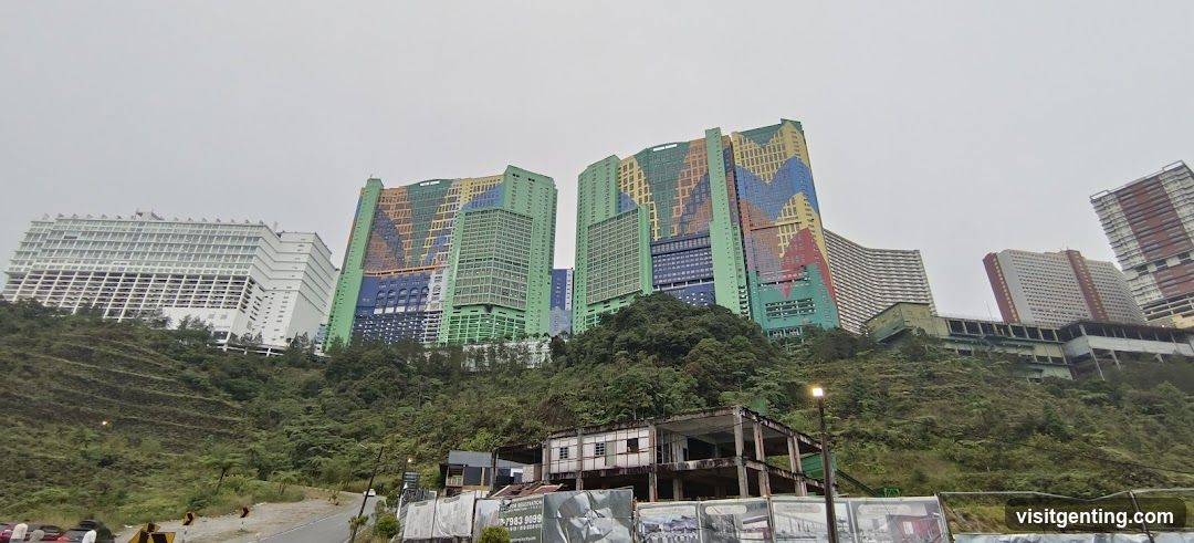 Colorful Buildings on a Hillside
