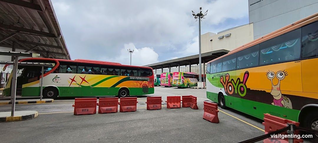 Buses at a Station