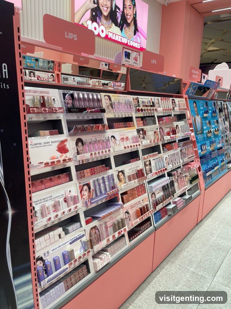 Cosmetics Display