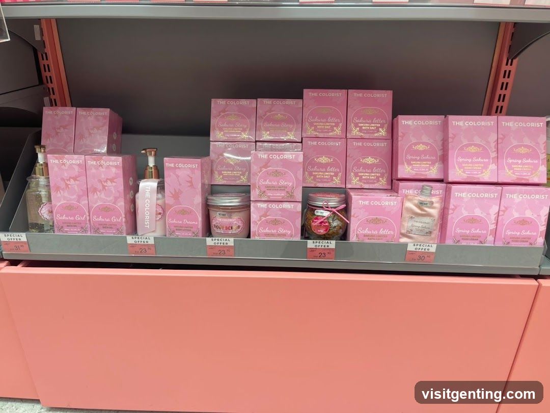 The Colorist Sakura Limited Products