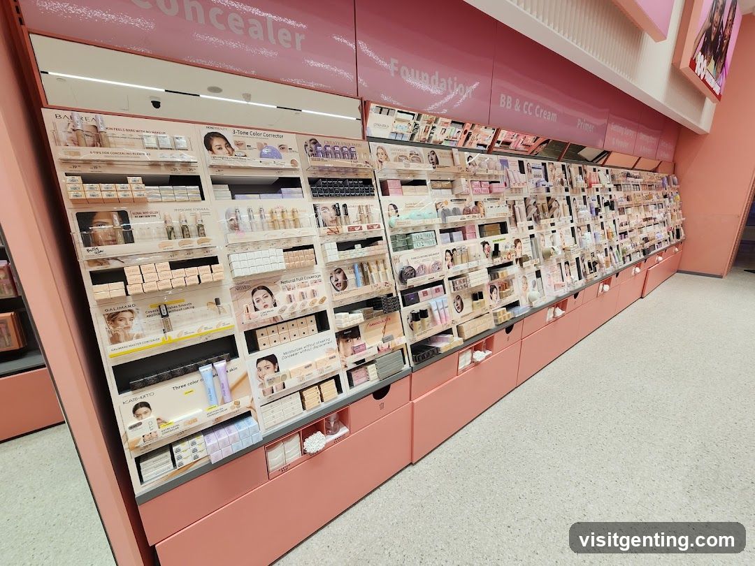 Cosmetics Display