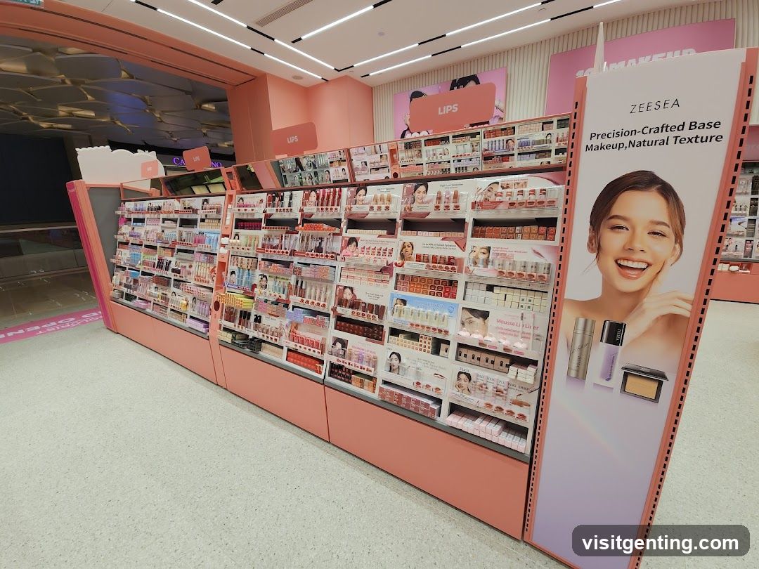 ZEESEA Makeup Display