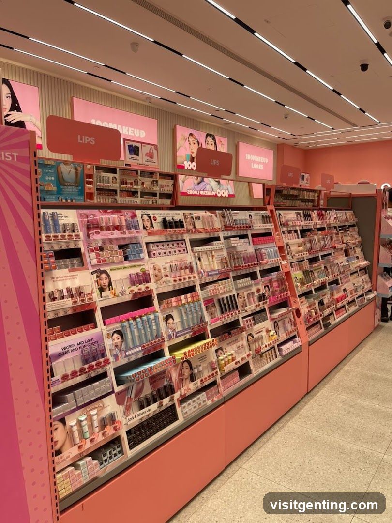 Cosmetics Display