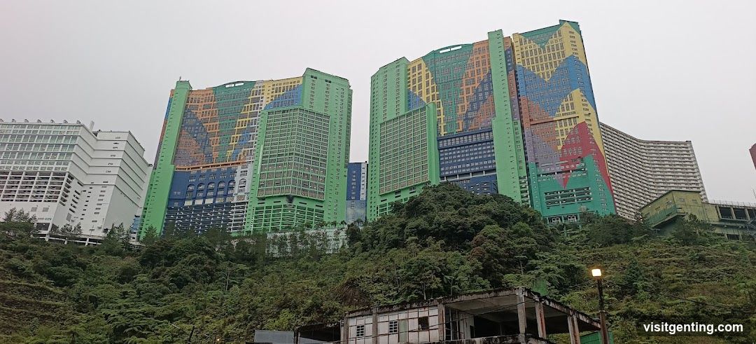 Colorful Buildings on a Hillside