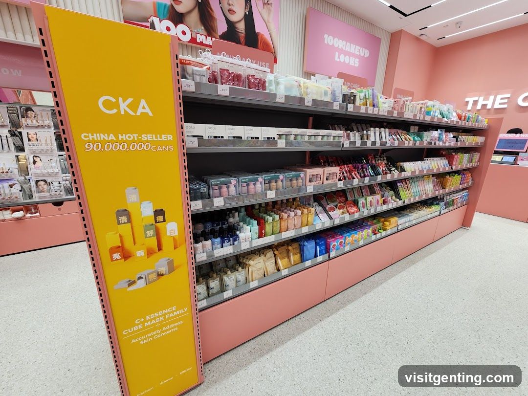 Cosmetics Store Display