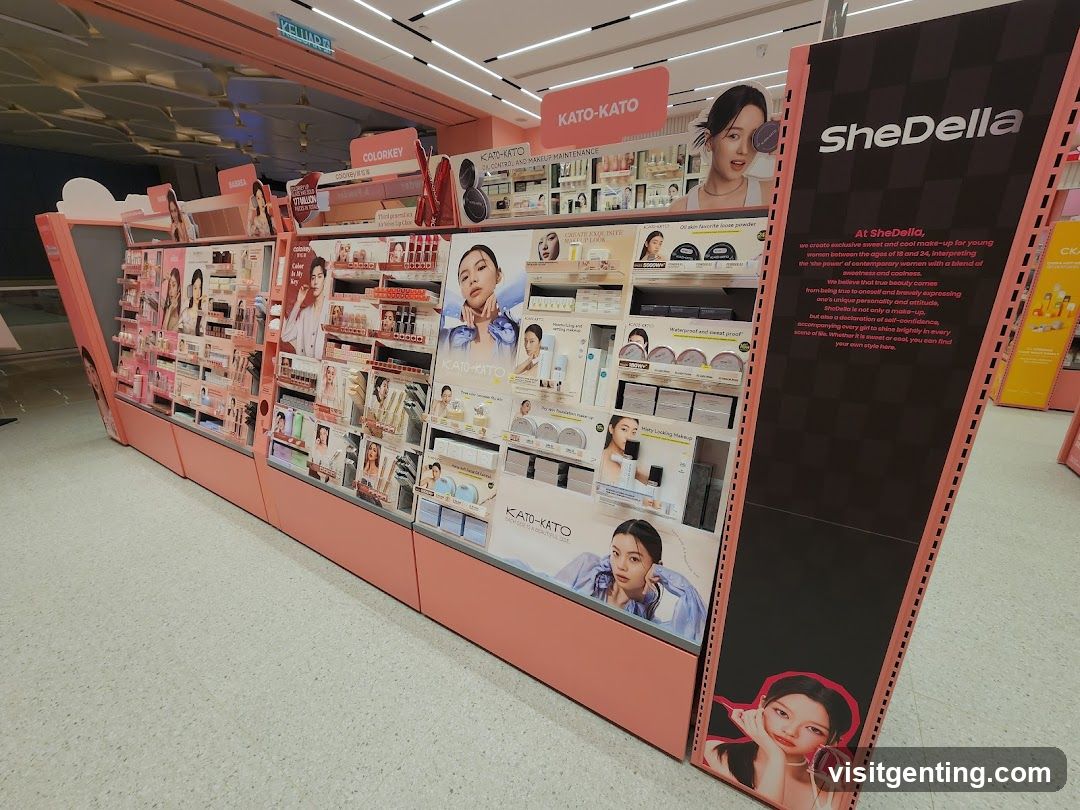 SheDella Makeup Display