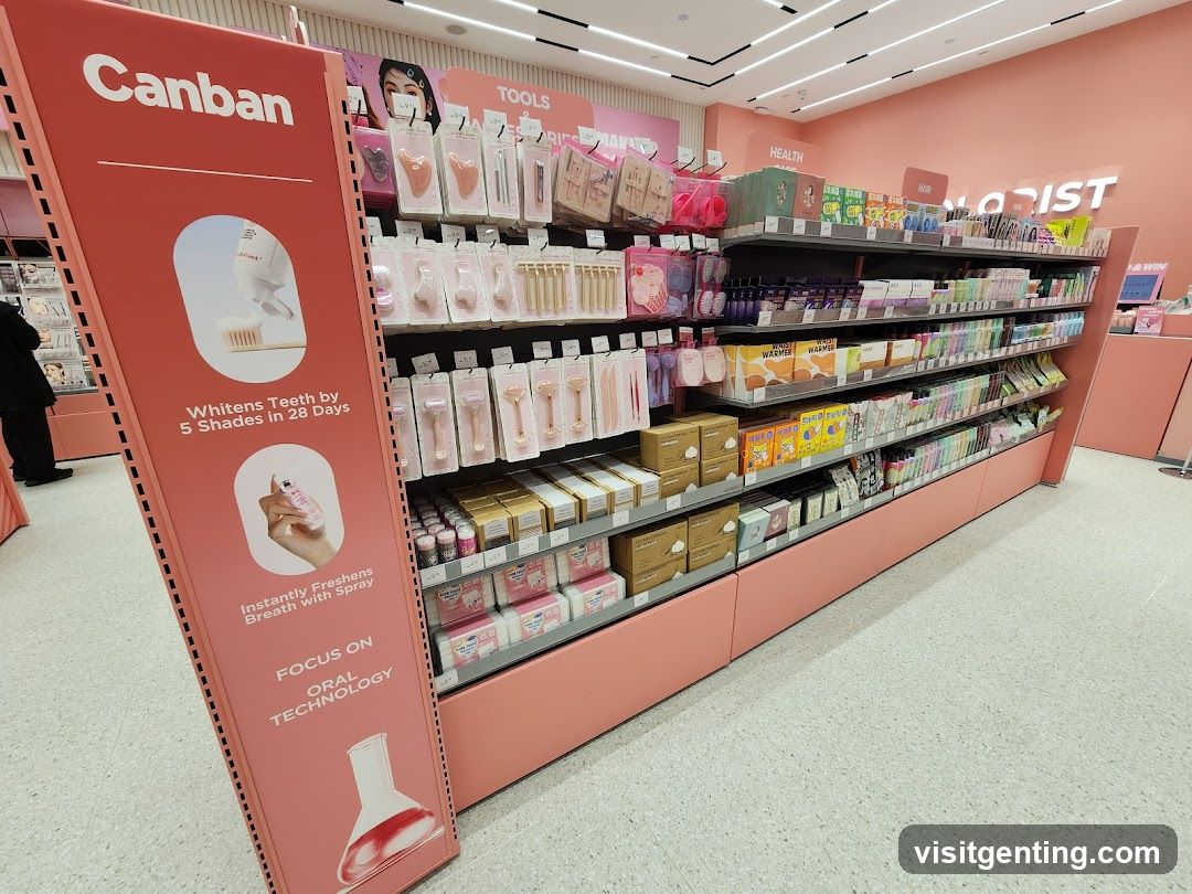 Oral Care Products Display