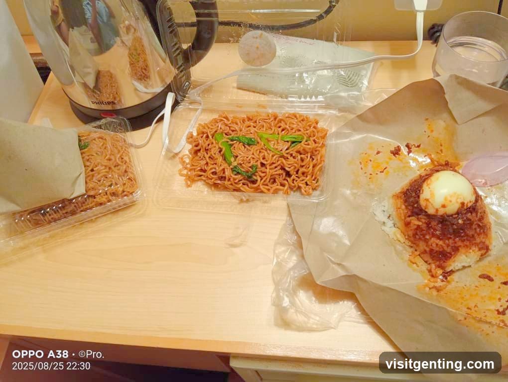 Takeaway Noodles and Rice