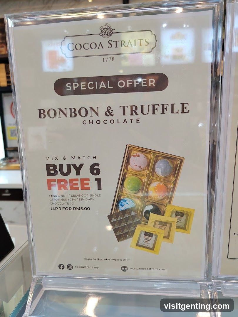Cocoa Straits Bonbon & Truffle Chocolate Special Offer