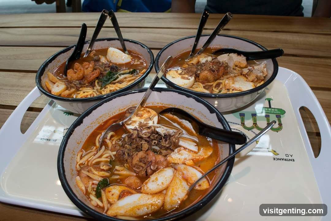 Three Bowls of Noodles
