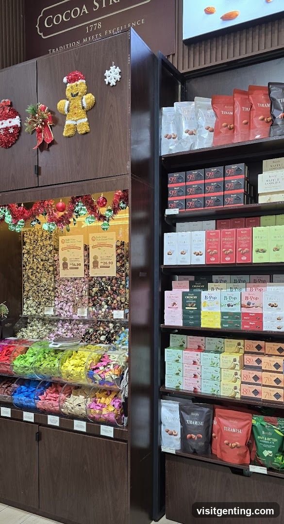 Chocolate and Candy Store Display
