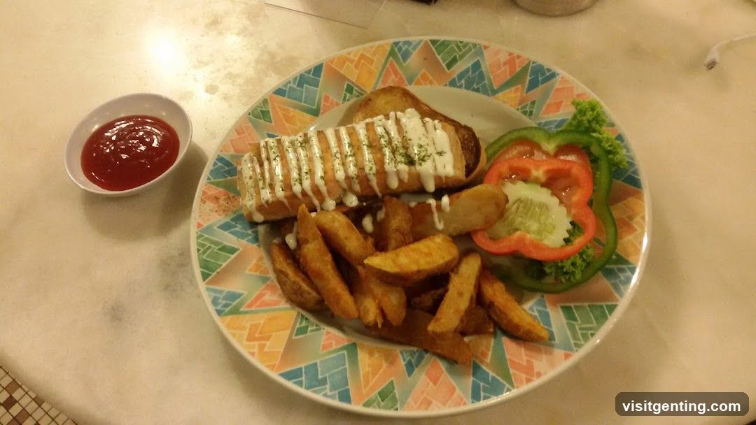 Hot Dog with Fries