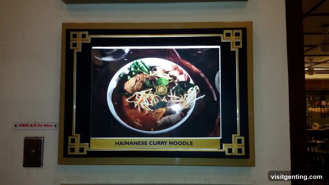Hainanese Curry Noodle Display