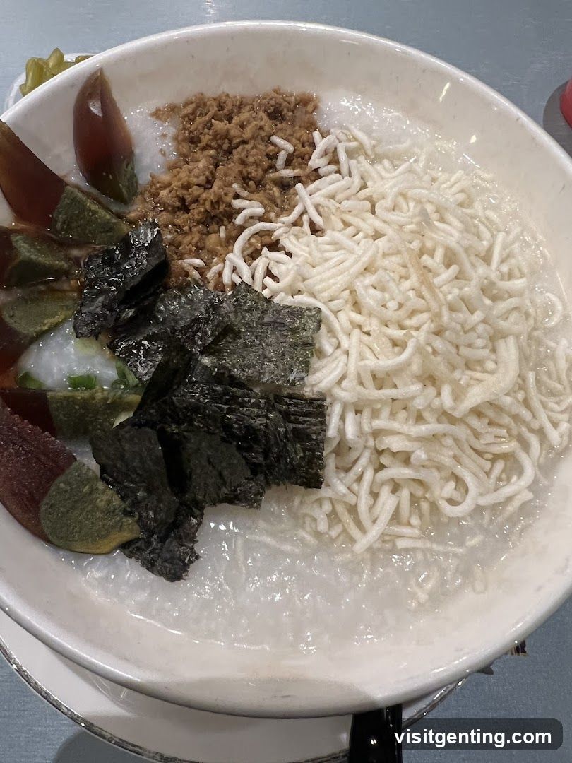 Congee with Toppings