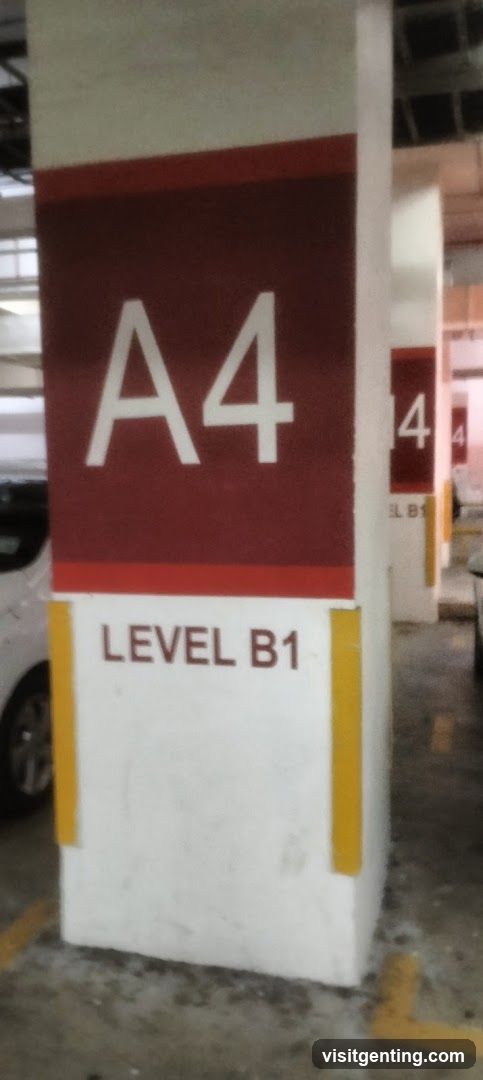 Parking Level Sign