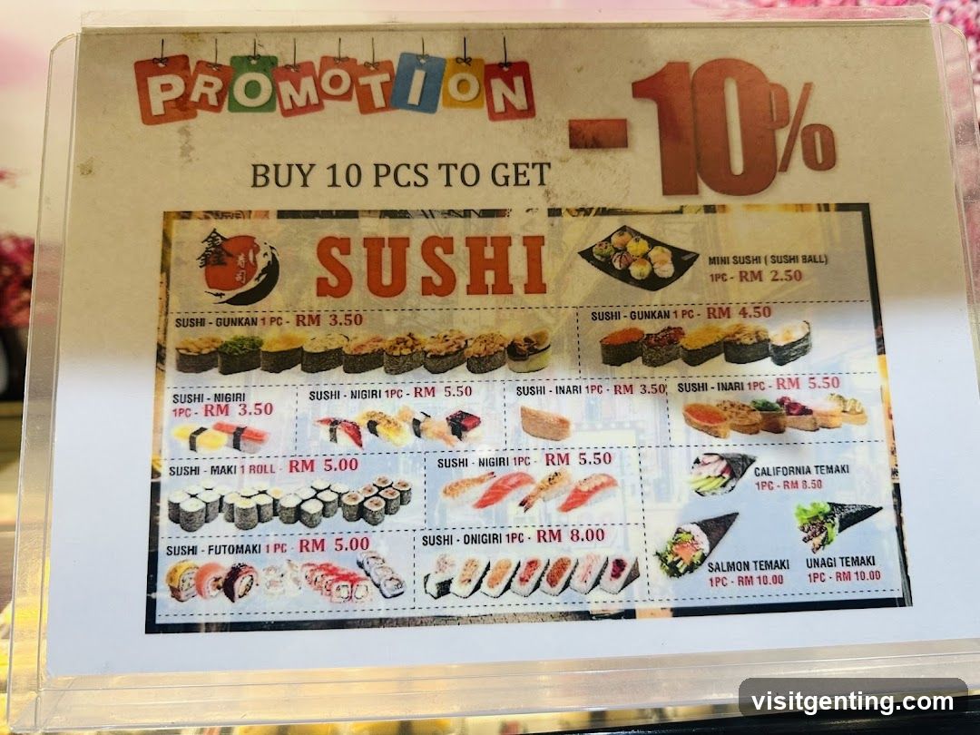 Sushi Promotion