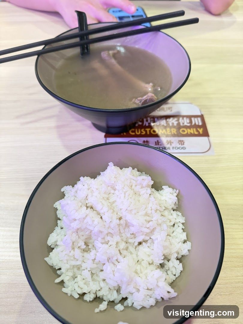 Soup and Rice