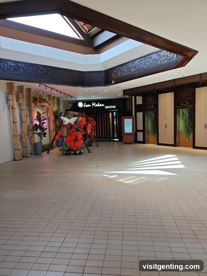 Restaurant Entrance with Decorations
