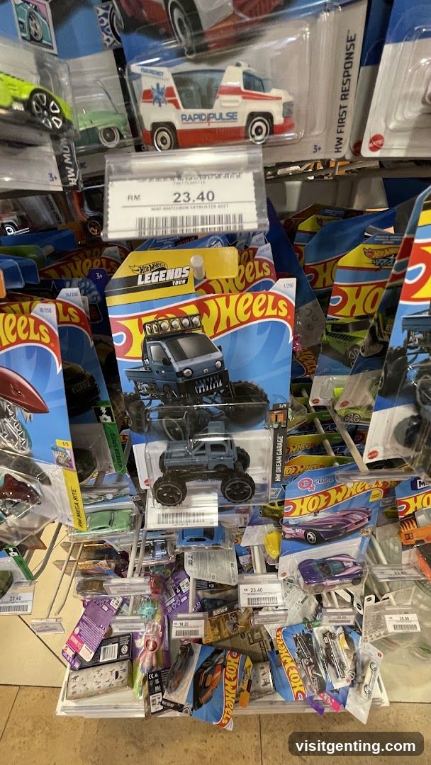 Hot Wheels Toy Cars Display