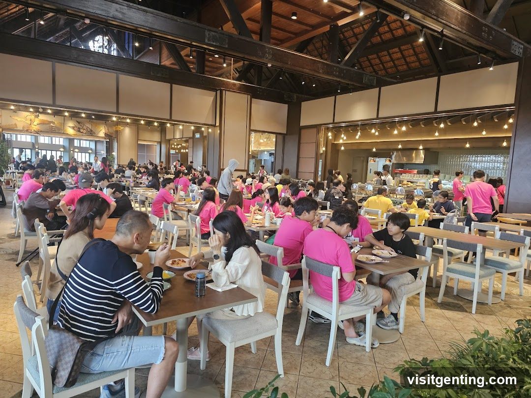 Busy Buffet Restaurant