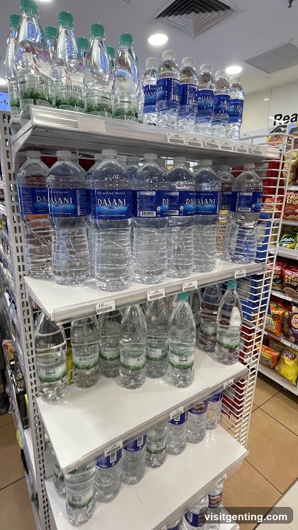 Bottled Water Display