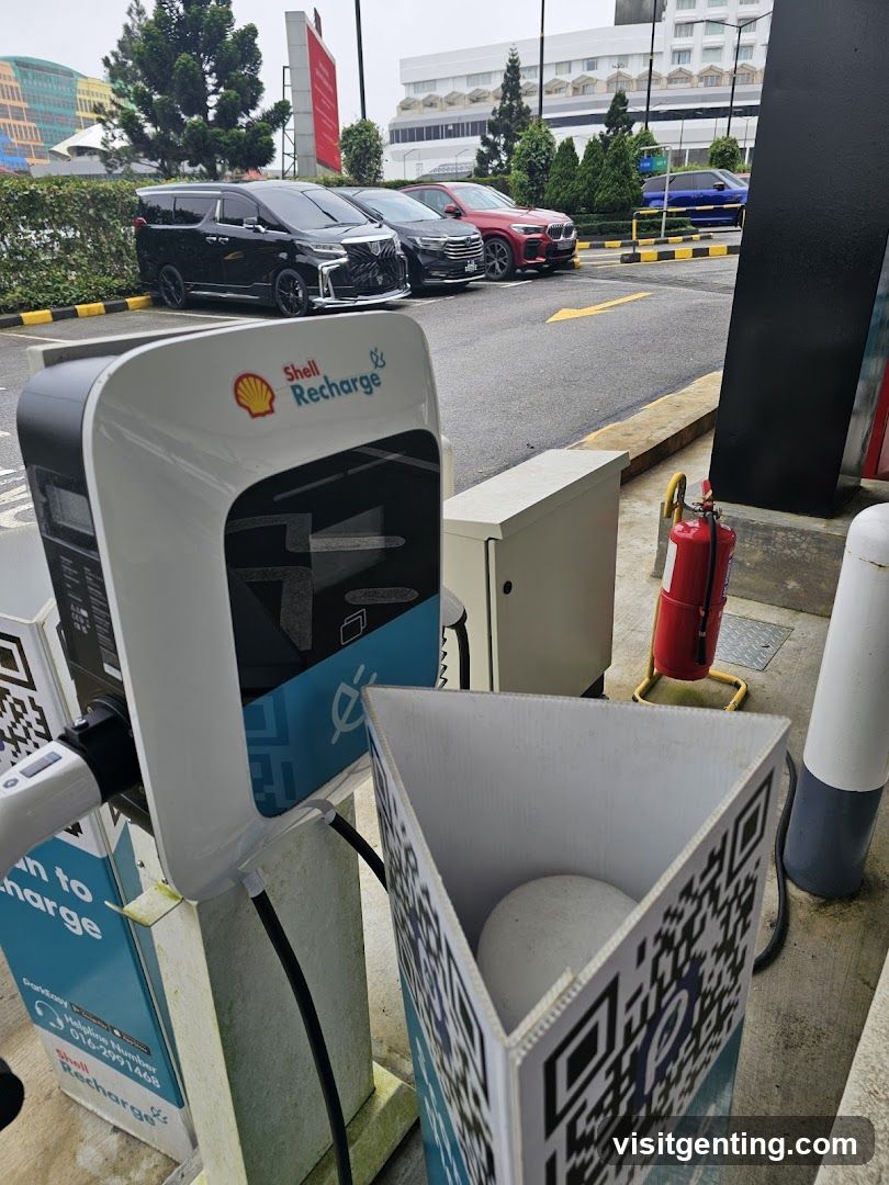 Shell Recharge Charging Station