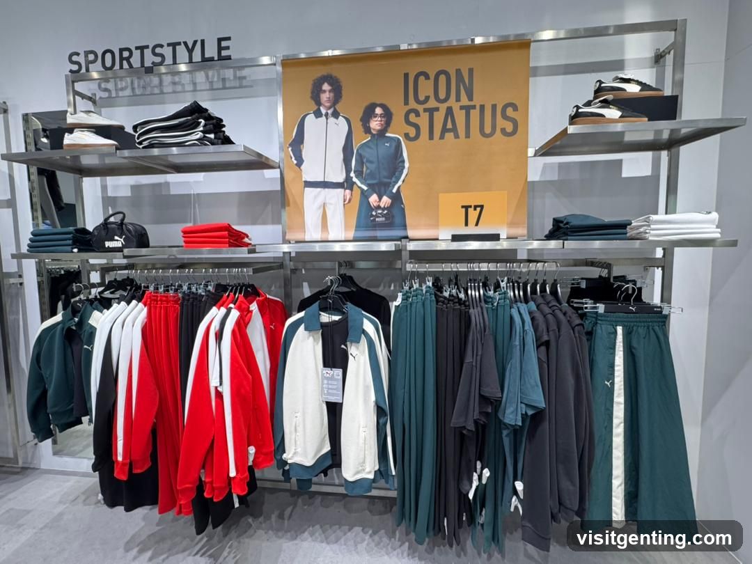 Puma Sportstyle Apparel Display