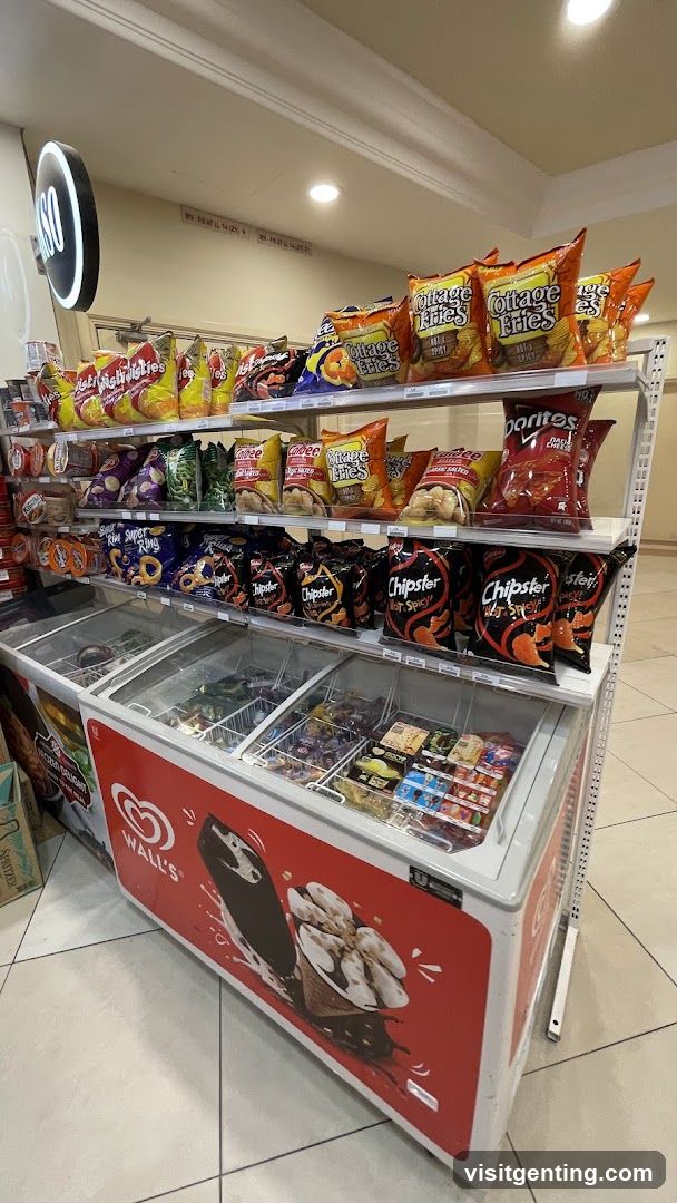 Snack and Ice Cream Display