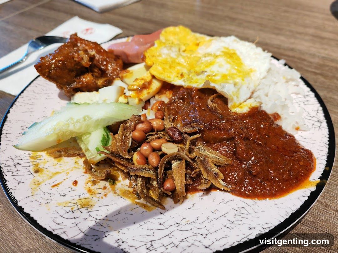 Nasi Lemak Dish
