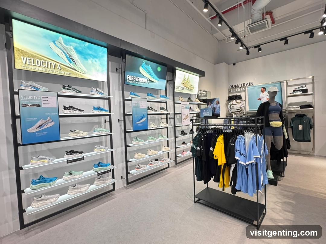 Athletic Shoe and Apparel Store