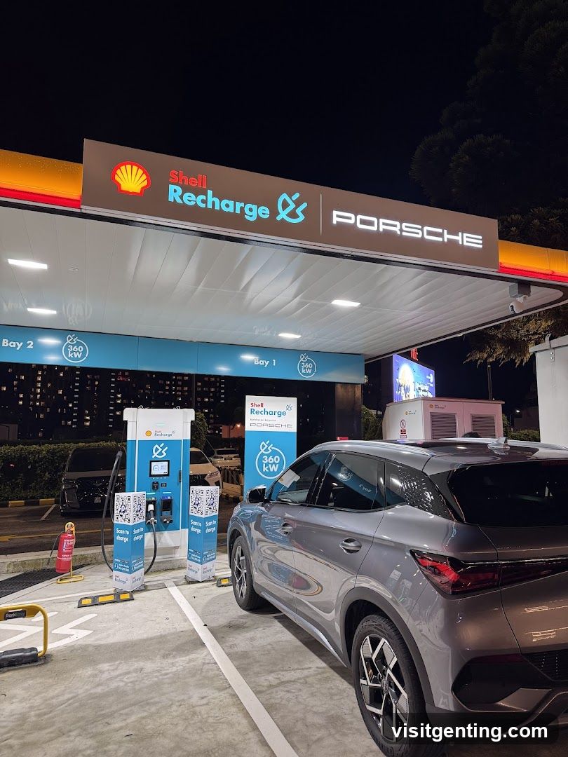 Shell Recharge Charging Station