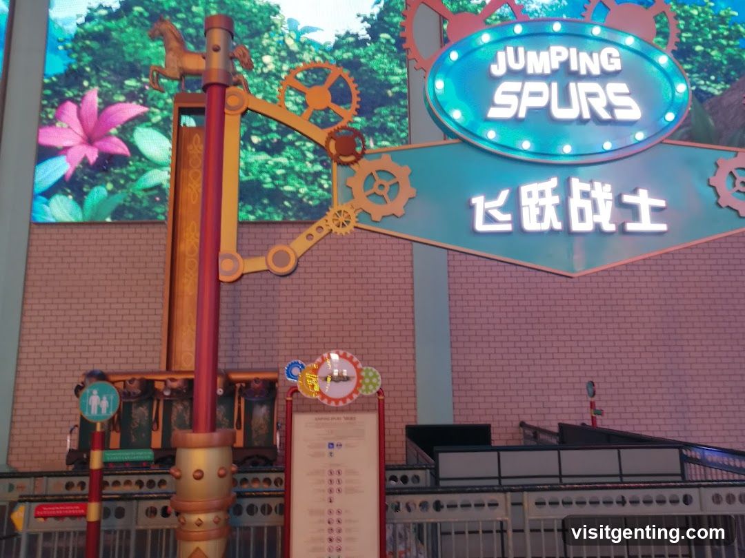 Jumping Spurs Entrance