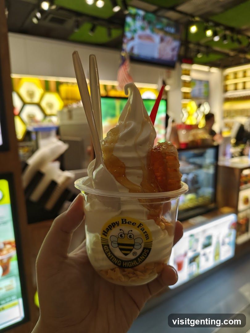 Happy Bee Farm Genting Highlands dessert