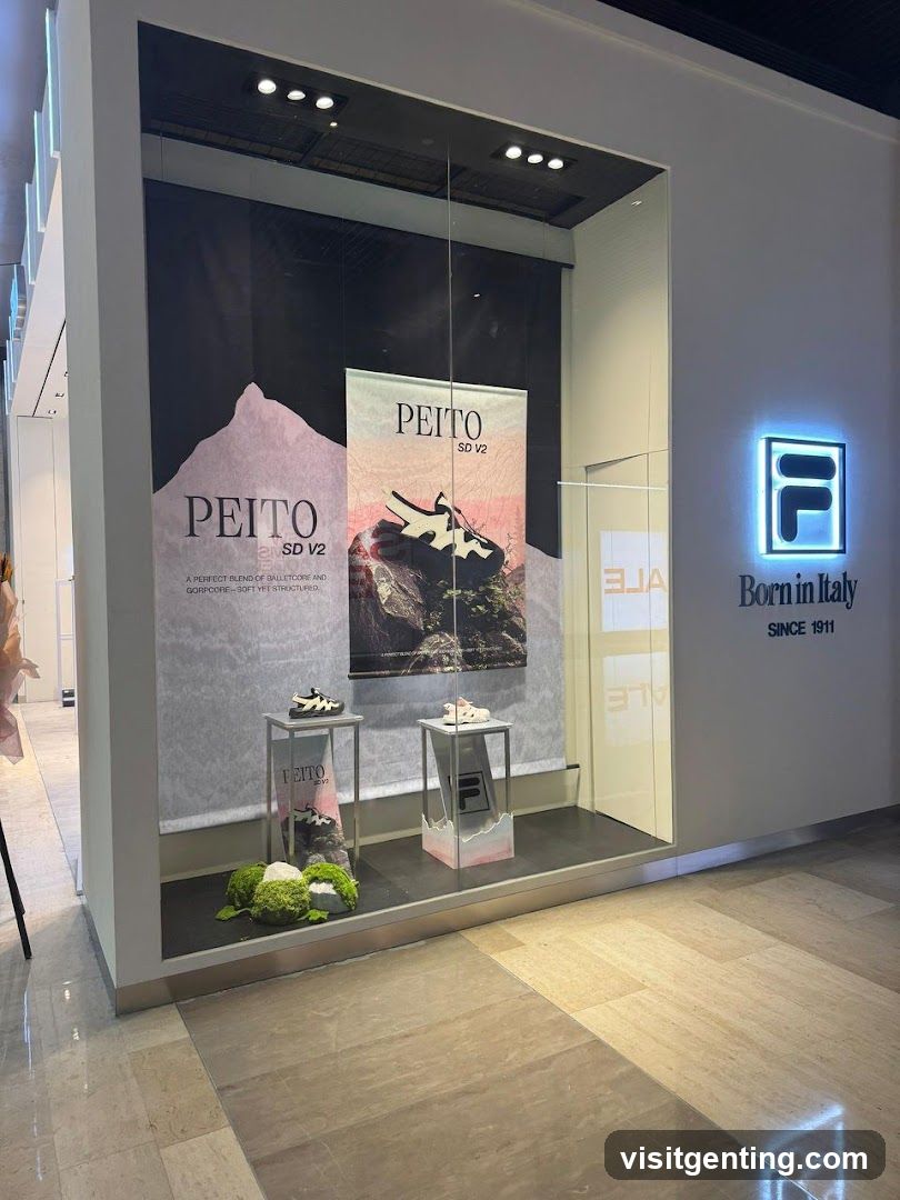 Fila Store Display