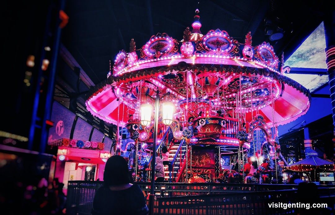 Carousel at night