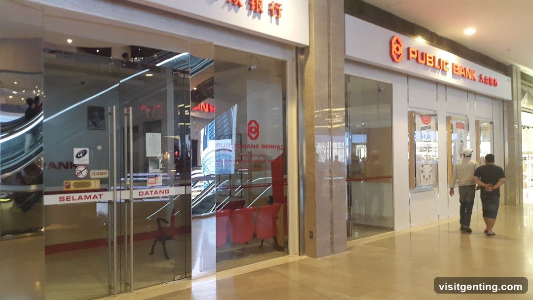 Public Bank Branch Entrance
