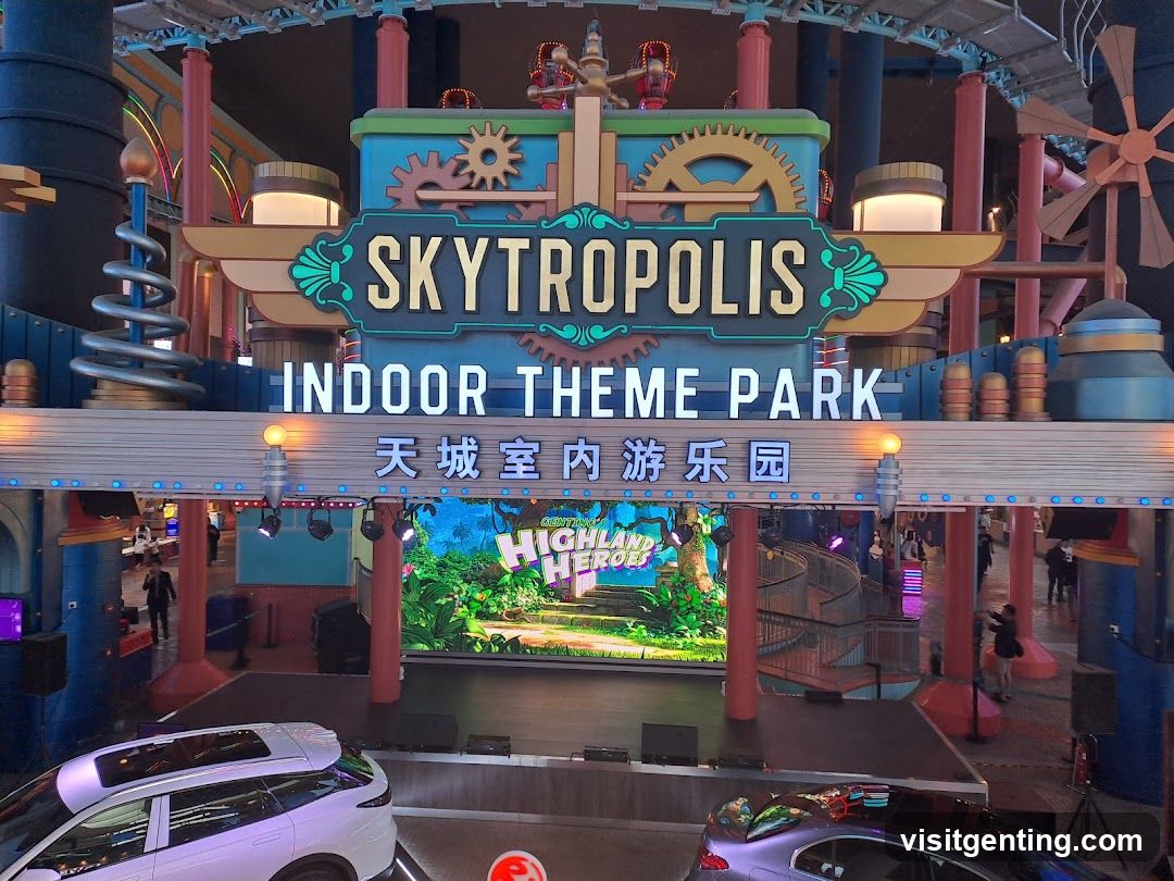Skytropolis Indoor Theme Park Entrance