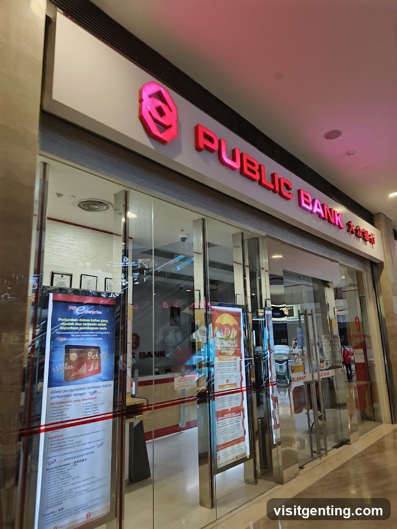 Public Bank Branch Entrance